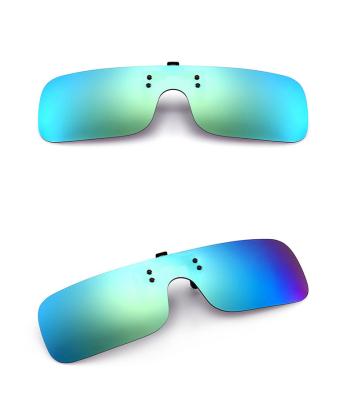 China New Fashion Sunglasses Men Or Women Unisex Design Polarized Night Adult Blue Yellow Mink Driving One Piece Clip On Sunglasses Eyewear for sale