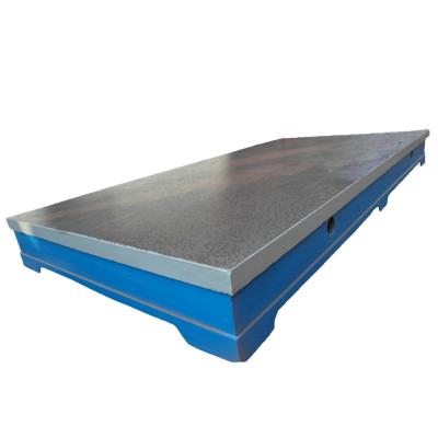 China Auger Cast Iron Liner Plate Cast Iron Floor Plate Milling Base Plate for sale