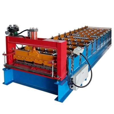 China Building Construction Roof Sheet Making Machine Steel Tile Sheet Panel Roll Forming Machine for sale