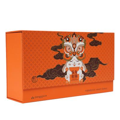 China Size Accepted Luxury Book Customized Eco - Friendly Recyclable Shaped Rigid Paper Packaging Box for sale