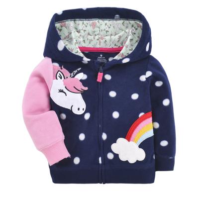 China Fleece Plus Size Baby Hooded Top Zipper Jackets Autumn Spring Outfits Infants Toddlers Outwear Baby Clothes for sale