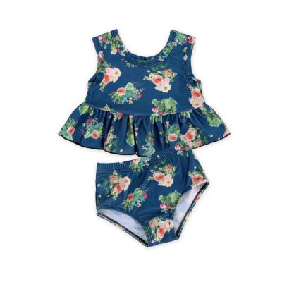 China Two Piece Beach Plus Size Girls Bikini Swimwear Summer Children Baby Kids Swimwear for sale