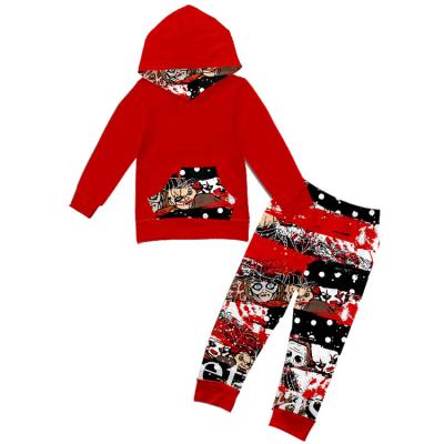 China Red Plus Size Superhero Boutique Kids Baby Boy Halloween Size Hoodies Matches Full Printed Panty Clothes Clothing for sale