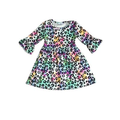 China Most Fashionable Fall Plus Size Girls' Dresses With Cheap Wholesale High Quality Cartoon Character Printing For Kids Dress Up Dress for sale