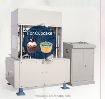 China Fully Automatic Wilton Paper Cup Cake Cases Machine Edge Roll for sale