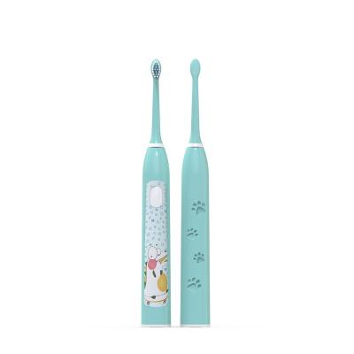 China 2 Minutes Reminder Power Rechargeable Sonic Electric Toothbrush IPX7 Honglong Cartoon Pattern Wholesale Smart Electric Toothbrush Small Head for sale