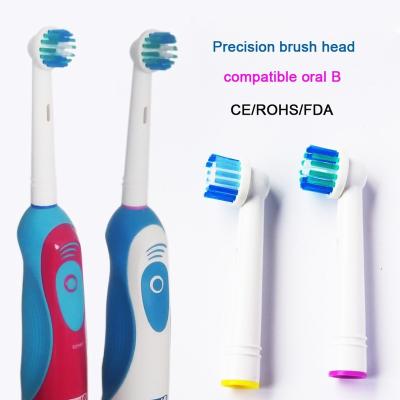 China Factory Wholesale Commercial Replaceable Rotating Electric Toothbrush Head Hl-118A Compatible With Oral B Electric Toothbrush Heads for sale