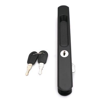 China Modern double side powdercoated d-shape sliding door lock for patio door for sale