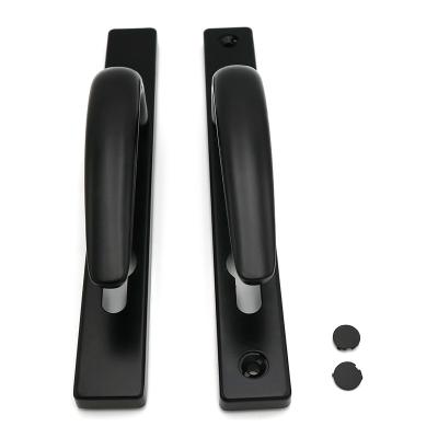 China BESTIY Modern Aluminum Alloy Casement Door Lever Handles Swing Door Handles for sale