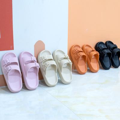 China Fashion Trend Pillow Slides Slippers Platform Fashion Slides Comfortable Soft Slippers Platform Flip Flops Slippers For Women for sale