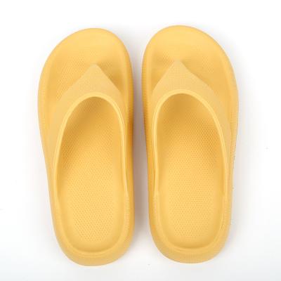 China Wholesale Fashion Trend Summer Flip Flops Women Comfortable Men Platform Slippers Cheap Non-slip Sandals for sale