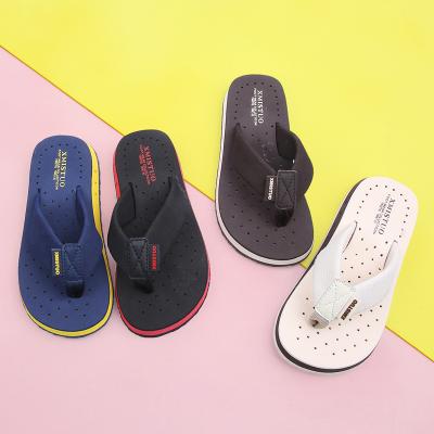 China Other High Quality Kids Indoor Outdoor Flat Beach EVA Flip Flops Slippers For Children Summer Slippers Slippers for sale