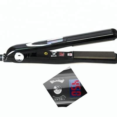 China LCDtop 10 Hair Styling Free Samples Hair Straighteners Flat Iron 430 F Hair Straightener Brush Titanium Flat LCD for sale