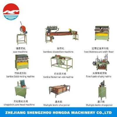 China chef peeling bamboo chopstick making machine HD-BCM03 for sale