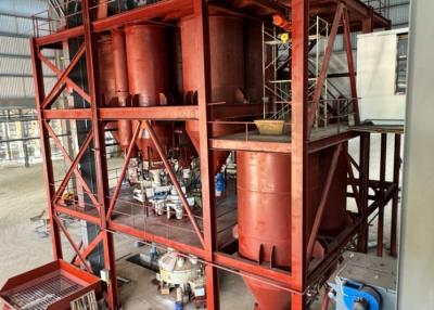 China In Line Type Limestone Soda Ash Glass Batch Plant With Hopper for sale