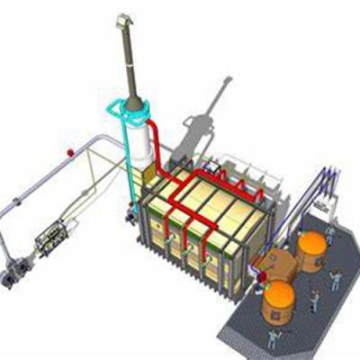 China 10tpd Horno de recuperación de vidrio de sílex de alta temperatura Ahorro de energía en venta