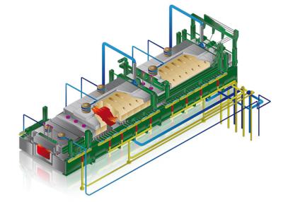 China Horno de cristal industrial nacional de la construcción 50 Tpd en venta