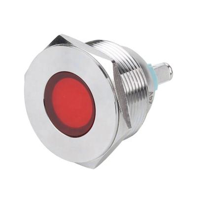 China Industrial Control Equipment 22mm Equipment Panel Mount 12v Led Indicator Light for sale