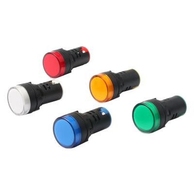 China Industrial equipment AD16-22D/S 6V12V24V220V380V red and green 12v control led indicator light for sale