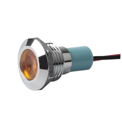 China CE Industrial Approval Good Quality 12 Volt Led Indicator Lights Colorful Control Equipment 12mm Volt Indicator Light for sale