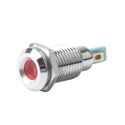 China Industrial Control Equipment 10mm Small Signal 36V Indicator Light Metal Driver for sale