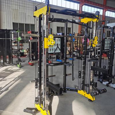 China Commercial Use Multifunctional Fitness Station with Squat Stand and Arm Mobile Multi Function Station Gym for sale