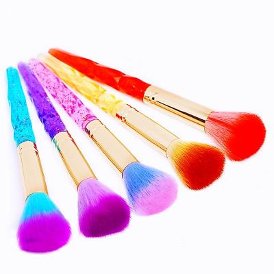 China Wholesale Best Durable Nail Dusty Brush Manicure Tools N ail Art Glitter Dust Brush for sale