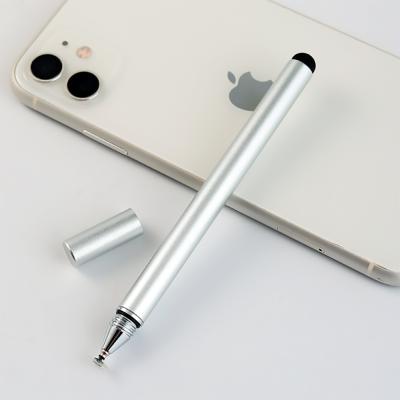 China Silver Mobile Phone Aluminum Alloy Tablet Stylus Pens For Moto G Phone Durable Stylus Pens For Laptop Computer for sale