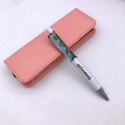 China office & Gift Fashion Floating Sperms And Eggs Pen DIY Promotional Custom Made Floating Magnetic Floating Pen Rose Gold for sale