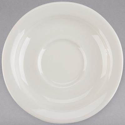 China Narrow Rim Tuxton Nevada Eggshell China Saucer TNR-002 5 1/2