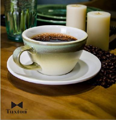 China Tuxton Size Quality Coffee Cup and Saucer Porcelain Cappuccino Espresso Professional Disposable Ceramic Cup for sale