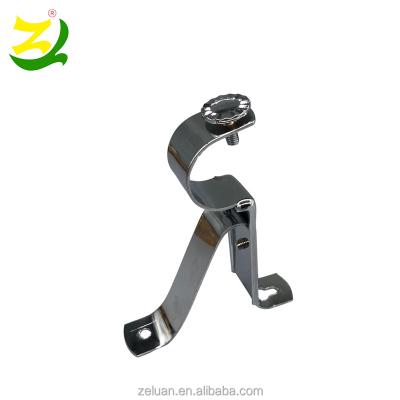 China ZELUAN Minimalist Hot Selling Strong Aluminum Alloy Metal Curtain Wall Rod Bracket for sale