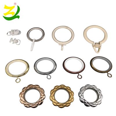 China Good Quality Eco-friendly Curtain Grommet in ZELUAN Eyelet Strip Curtain Rod Accessories Curtain Ring Machinery China Manufacture for sale