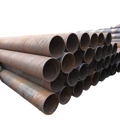 China Hot Sale Large Diameter Spiral Steel Pipe In Stock And Welded Carbon Steel Pipe And La Ssaw Steel Pipe Round for sale