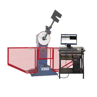 China Pendulum Charpy Impact Testing Machine Impact Tester Metal Steel Impact Testing Equipment (JB-300W) 10*10*55mm for sale