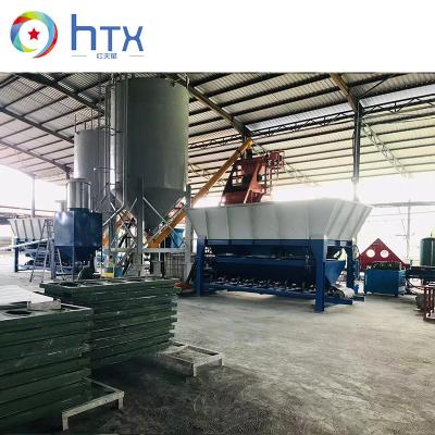 China Wet Batch Concrete Plant Culture Stone Production Line 800 - 1000m2 for sale