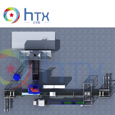 Chine Machine de transfert de moulage humide de palette de doseur pour la production en pierre de béton en plastique de machine à paver à vendre