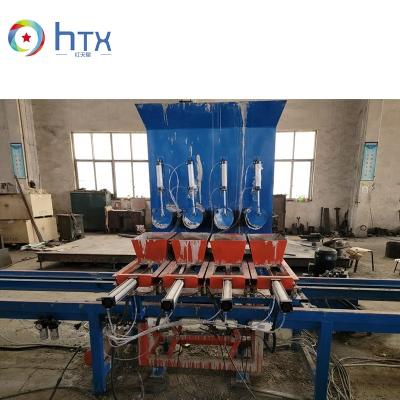 China 7000*1000*1800mm Artificial Stone Product Line For 3D Wall Panel Production Blue Color for sale