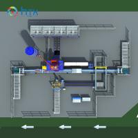 China Línea de producción de hormigón Flagstone Máquina de revestimiento de hormigón de alto rendimiento en venta