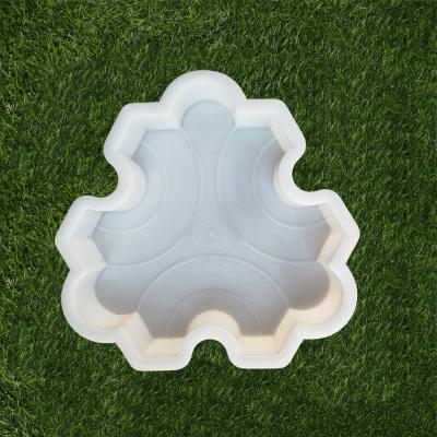 China Tile Cement Plastic Paver Mould 200X100mm Concrete Paver Mould for sale