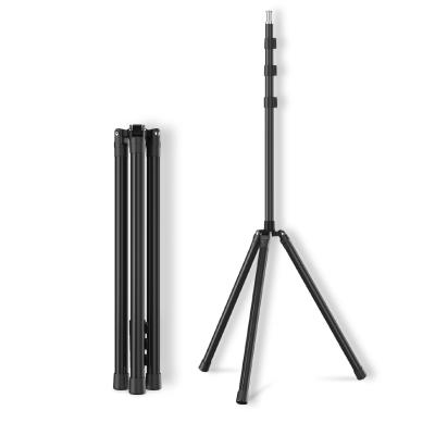 China PORTABLE 1.9m Live Stream Tripod Stand Portable Tripod Stand Ringlight Ring Light Phone Video Camera for sale