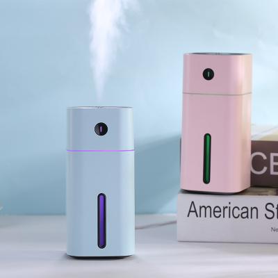 China QMplastic Mini Humidifier Water Bottle Air Humidifier ABS/Silion/Electronic Components Adorable Small Nano Size Portable For Dry Air for sale