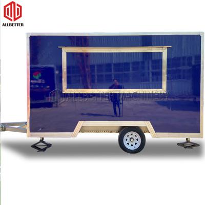 China Customized Unique Cheap Mobile Vegetable Processing Plant New Design Mobile Kitchen Food Truck BBQ Food Trailer Taco Truck for sale