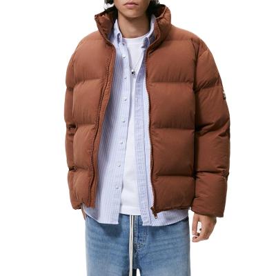 China QUICK DRY Custom Made Men's Winter Stripper Jackets Color Nylon Jackets Plain Block Men's Jackets for sale