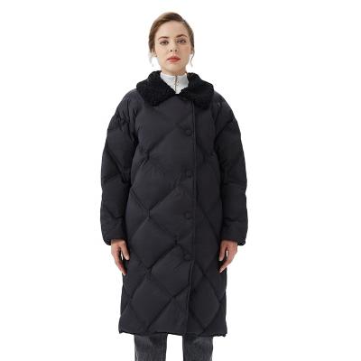 China Customized QUICK DRY Logo Solid Color Women's Winter Coat Stripper Down Jacket Ladies' Coats for sale