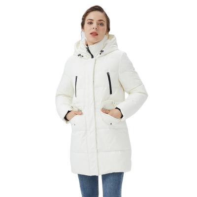 China OEM Waterproof Long Parka Clothes Women's Winter Coat Warm Women's Down Jacket for sale