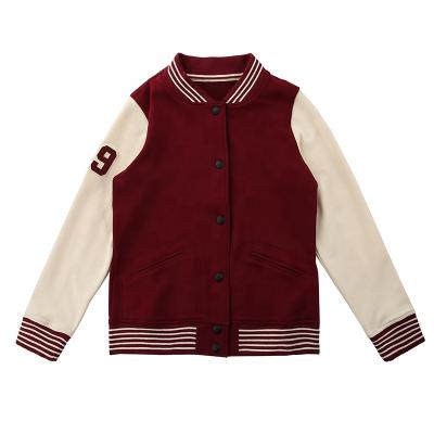 China Custom Patch Embroidered Varsity Jacket QUICK DRY Bomber Coat For Men for sale