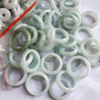 China Jade Rings Real Burmese Burmese Jade Rings Natural Burmese Jade Rings Stone A Grade for sale