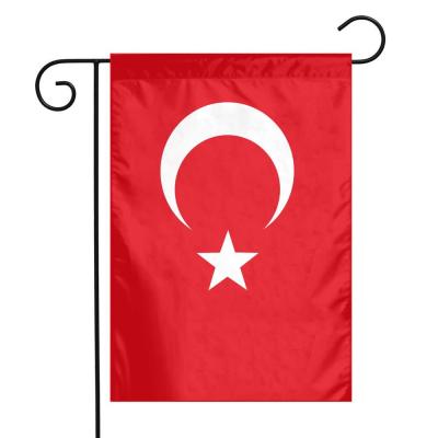 China Sports Club Turkish Republic Flag 30X45cm Outdoor Garden Flag for sale