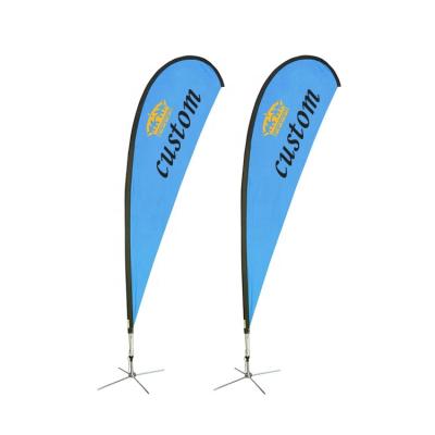 China Sports Club Factory Direct Custom Beach Flag Advertising Beach Flag Banners for sale